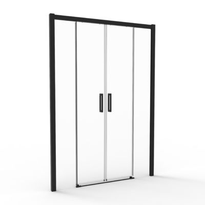 Aluminum ，Screen Sliding Door,Framed Double Slider Door，Bathscreen Shower Door