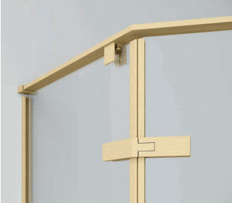 Stainless Steel, Bathroom Shower Room,Hinged Door ,Diamond Shape Hinge Door