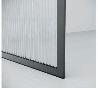 304 Stainless Steel,Matte Black ,Side panel screen door , 8mm/10mm/12mm